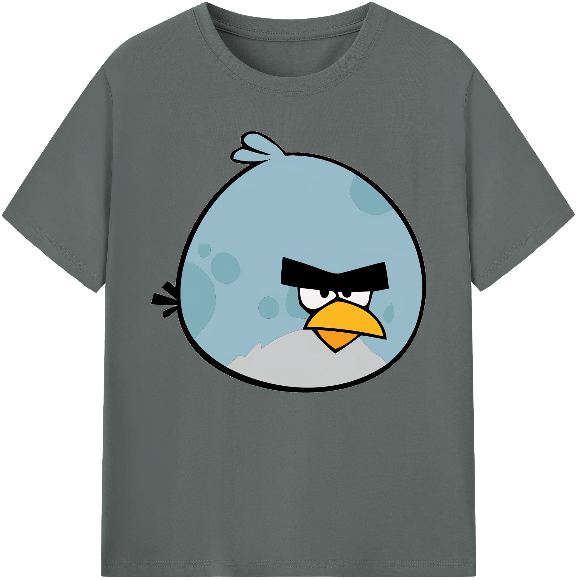 （画像用） Angry Birds アングリーバード 綿100％ メンズ半袖Tシャツ｜肌触りやわらか＆通気性
